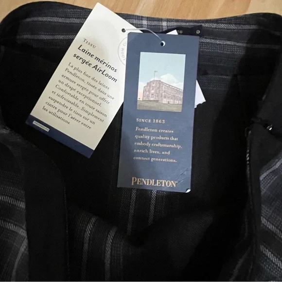 BNWT Pendleton Merino Wool lightweight maxi skirt 0